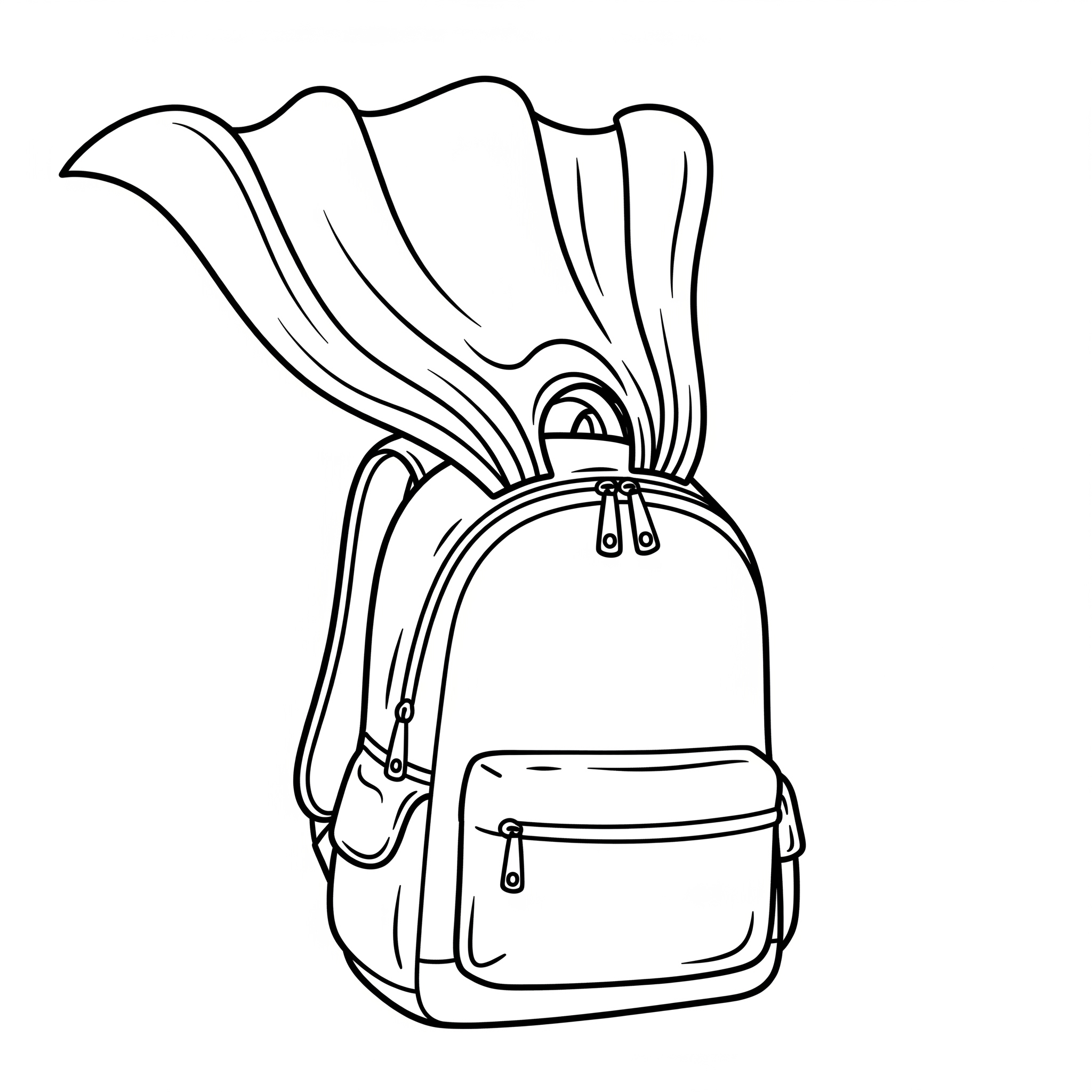 Backpack Coloring Pages 7 Backpack coloring pages pdf