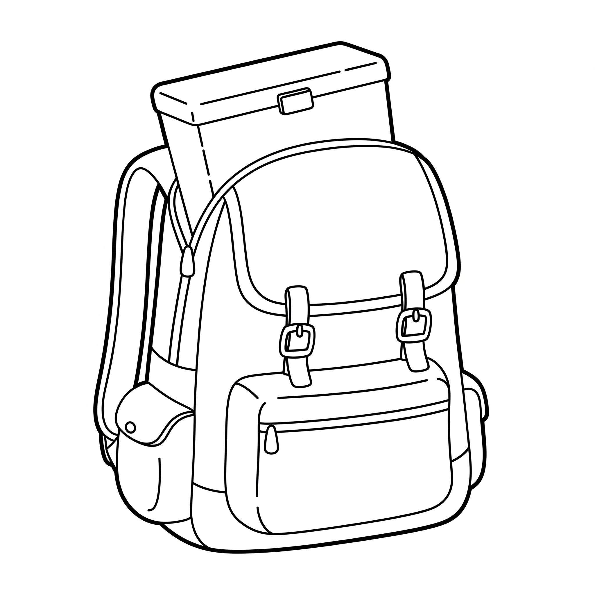 Backpack Coloring Pages 9 free printable coloring pages Backpack