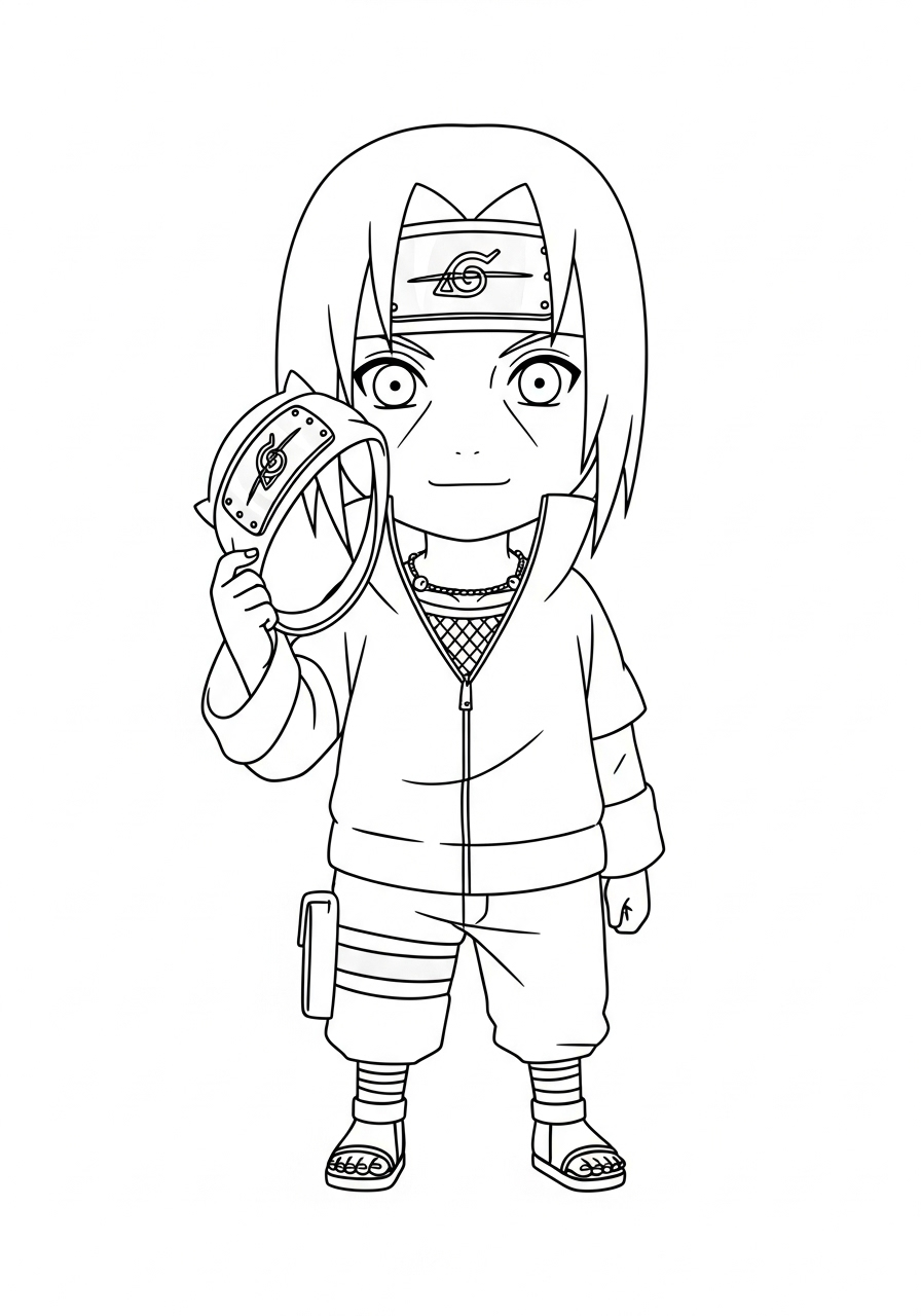 Itachi Uchiha Coloring Pages 18 Itachi Uchiha coloring pages free printable