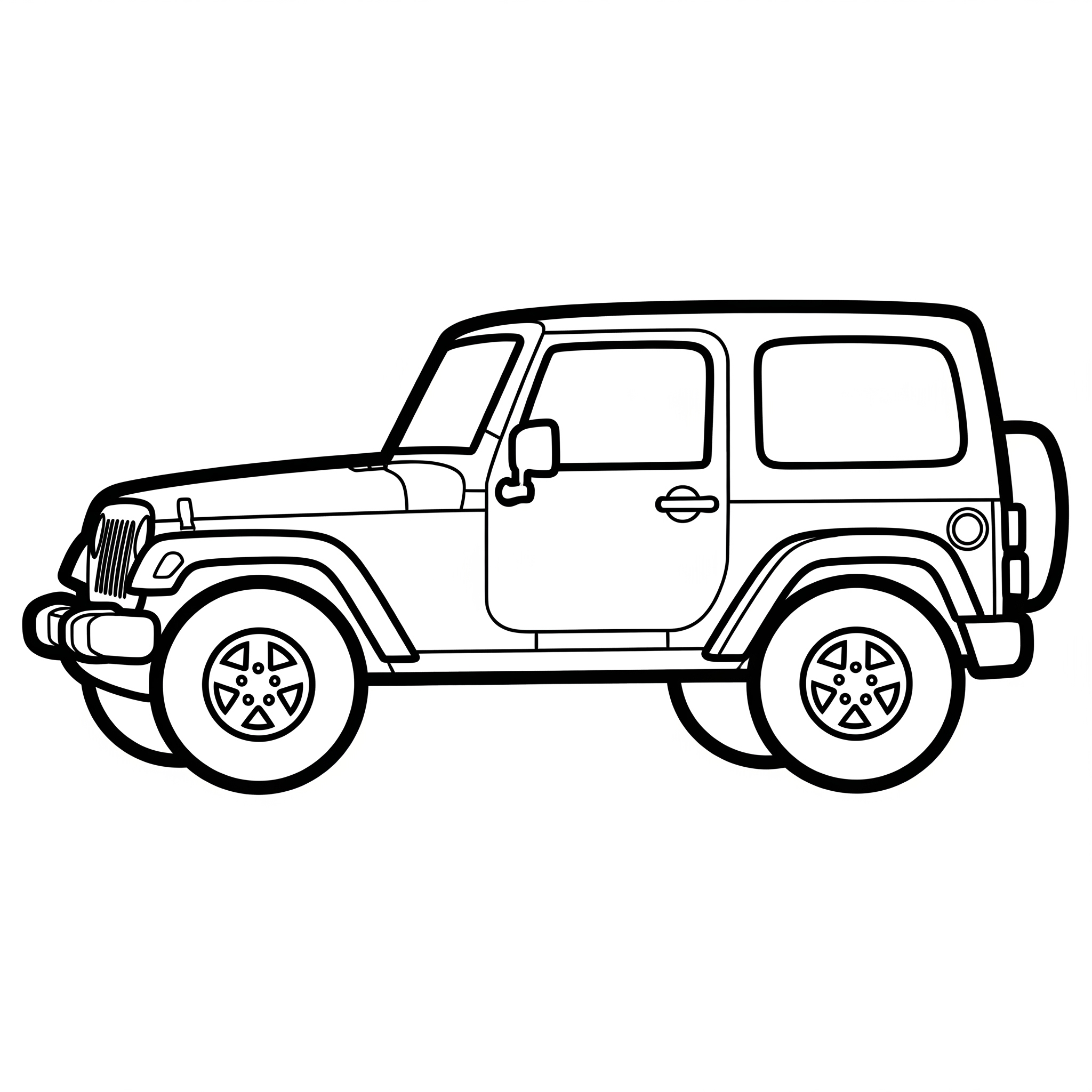 Jeep Coloring Pages 17 preschool Jeep coloring pages 1