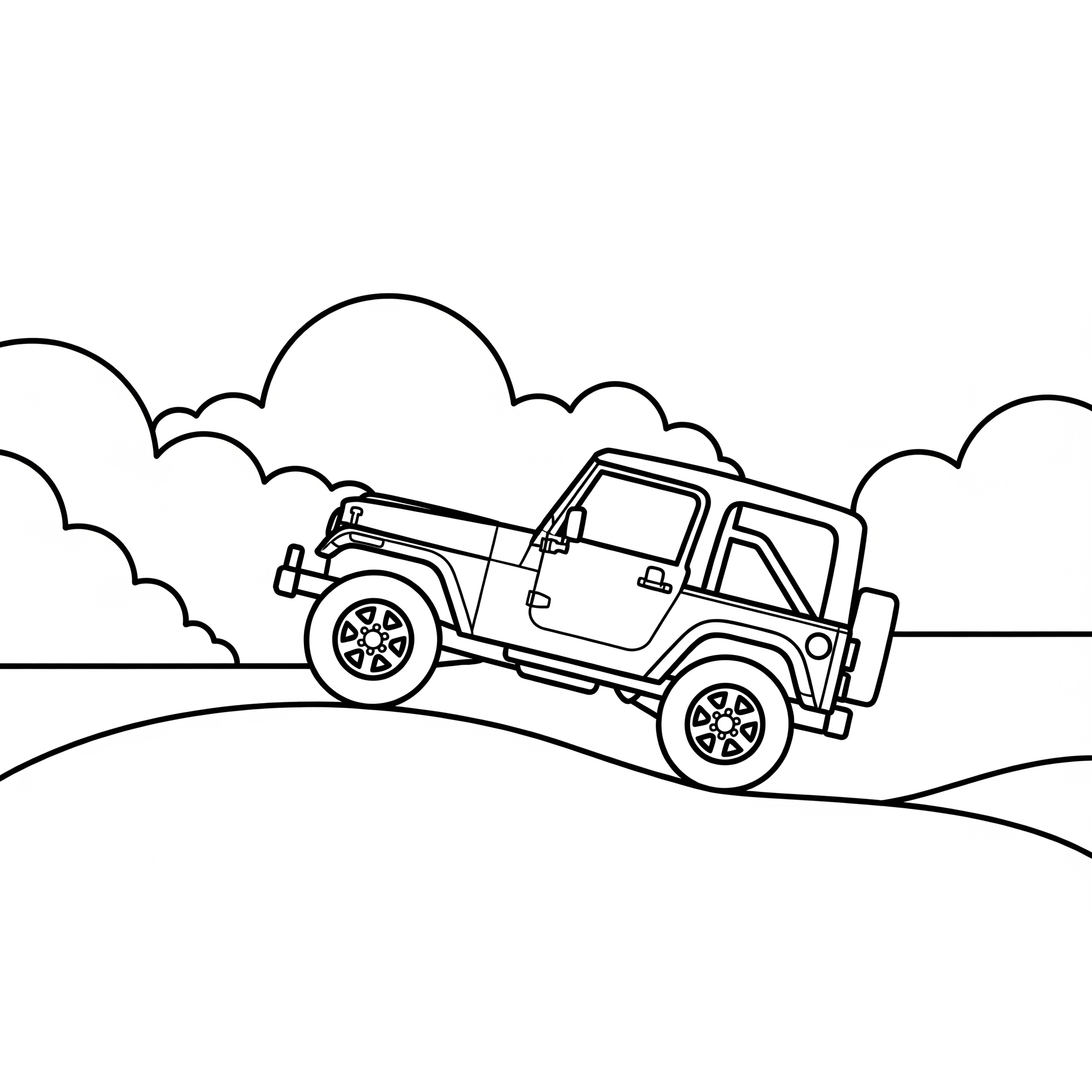 Jeep Coloring Pages 3 free Jeep printable coloring pages