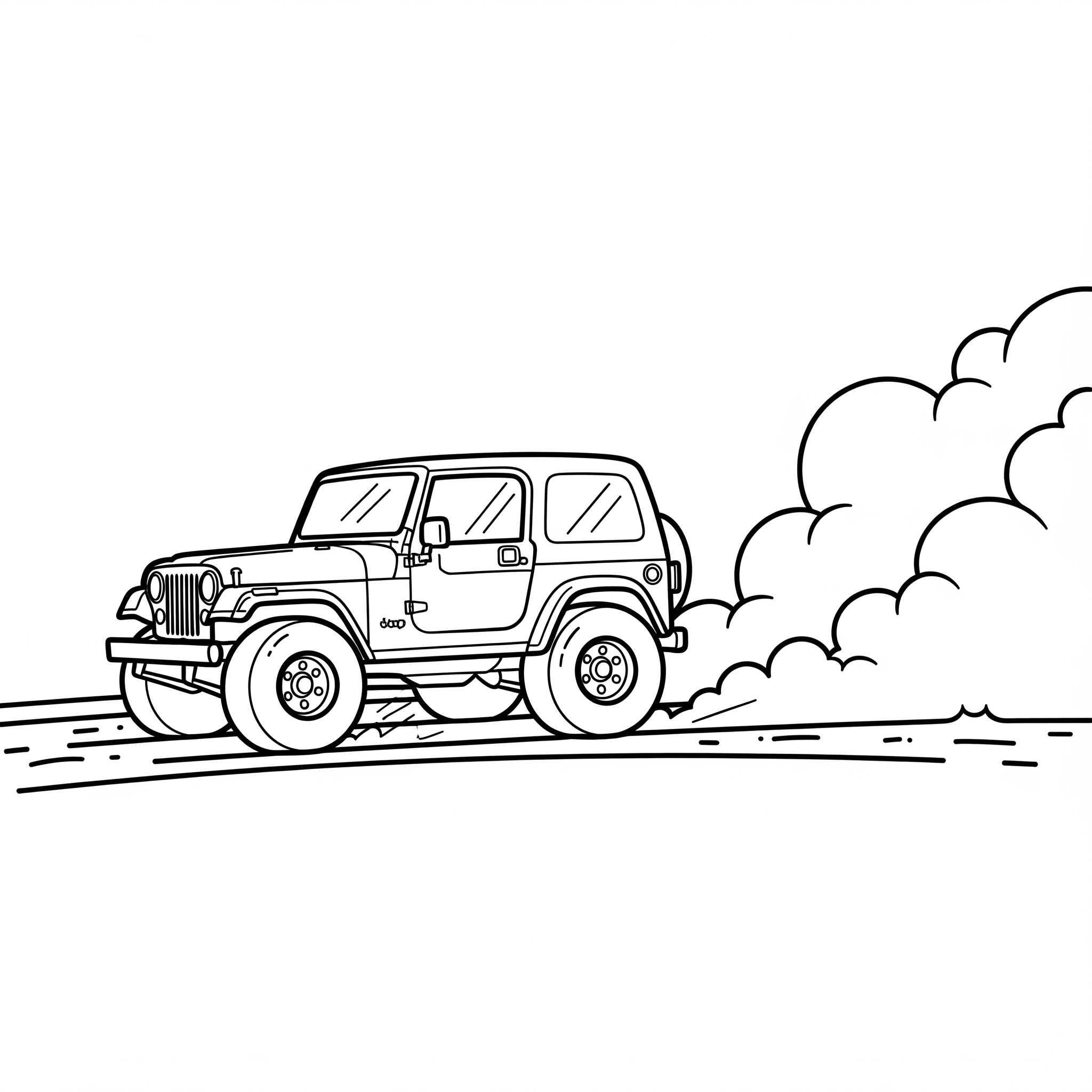 Jeep Coloring Pages 8 Jeep coloring pages
