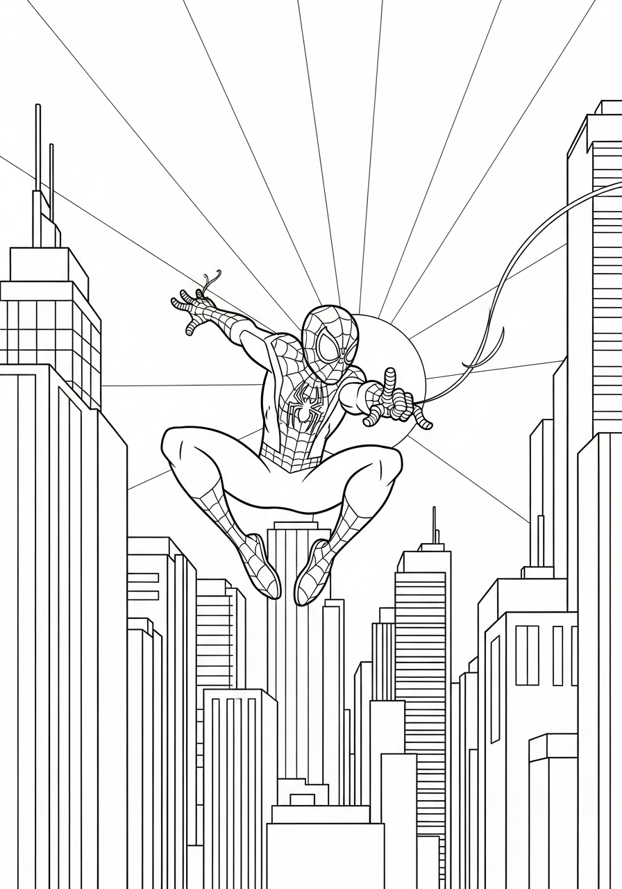 Miles Morales Coloring Pages 3 Miles Morales ornaments coloring pages