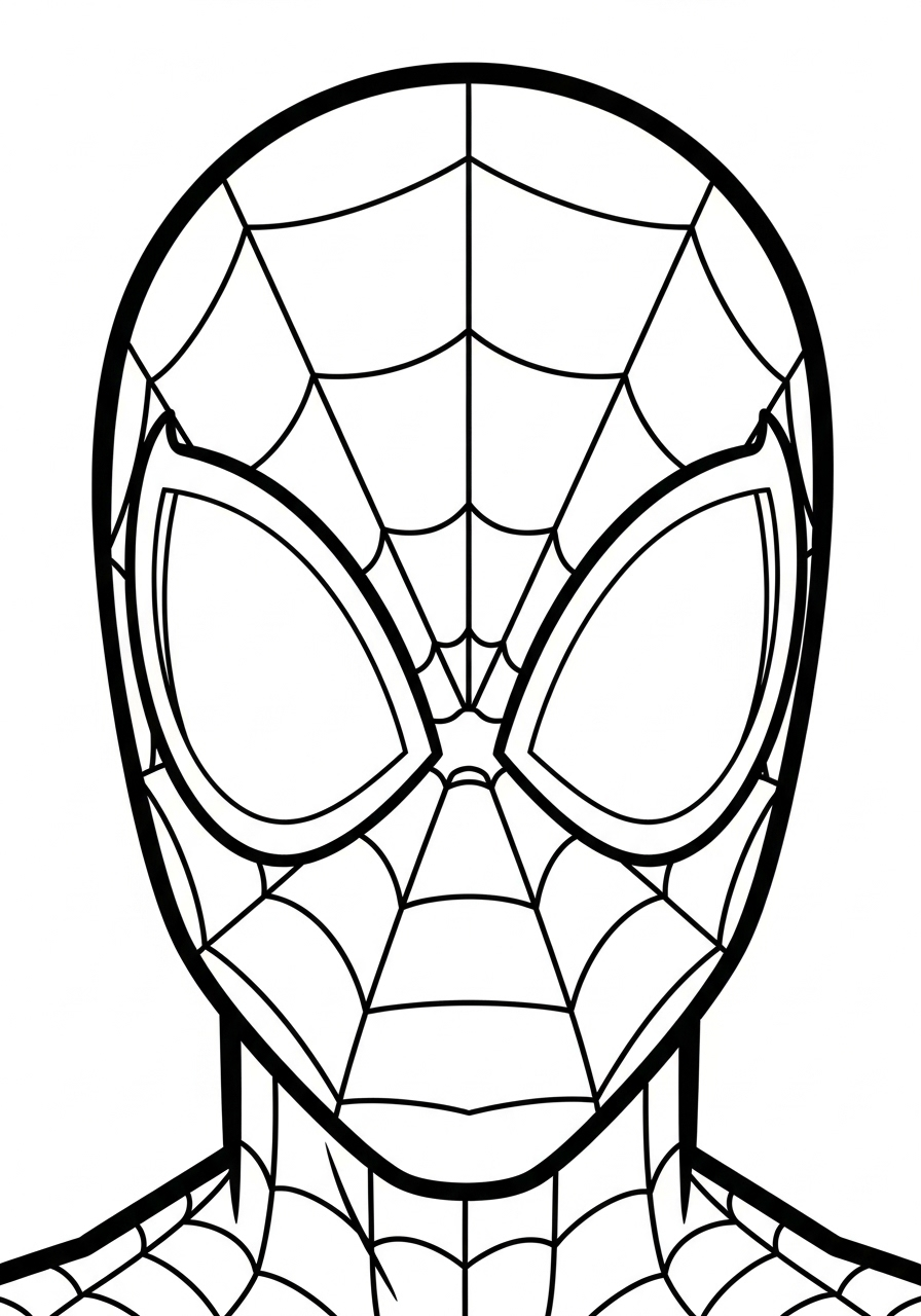 Miles Morales Coloring Pages 4 Miles Morales coloring pages for kids