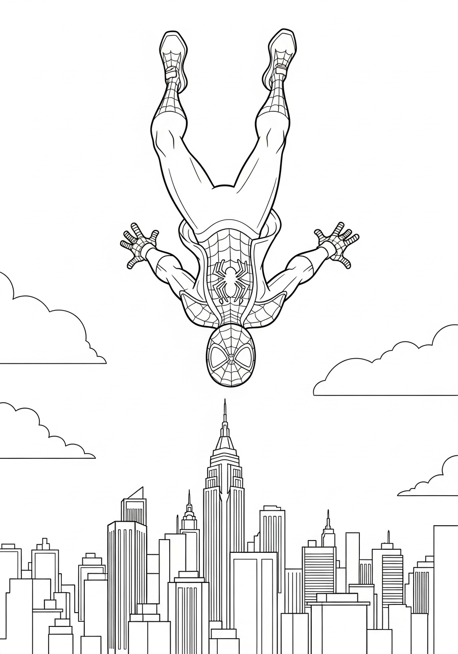 Miles Morales Coloring Pages 10 free printable Miles Morales coloring pages