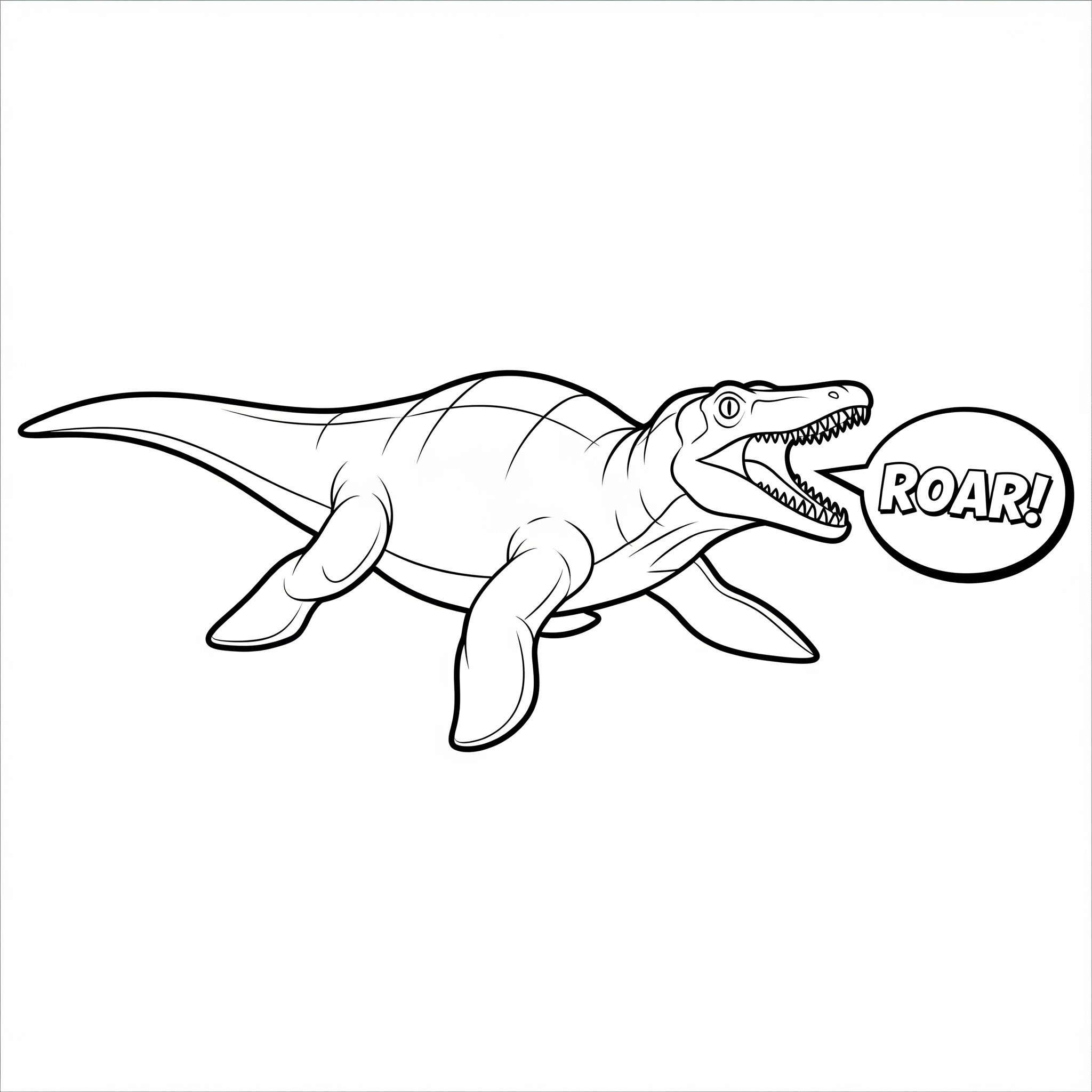 Mosasaurus Coloring Pages 2 Mosasaurus coloring pages for adults easy