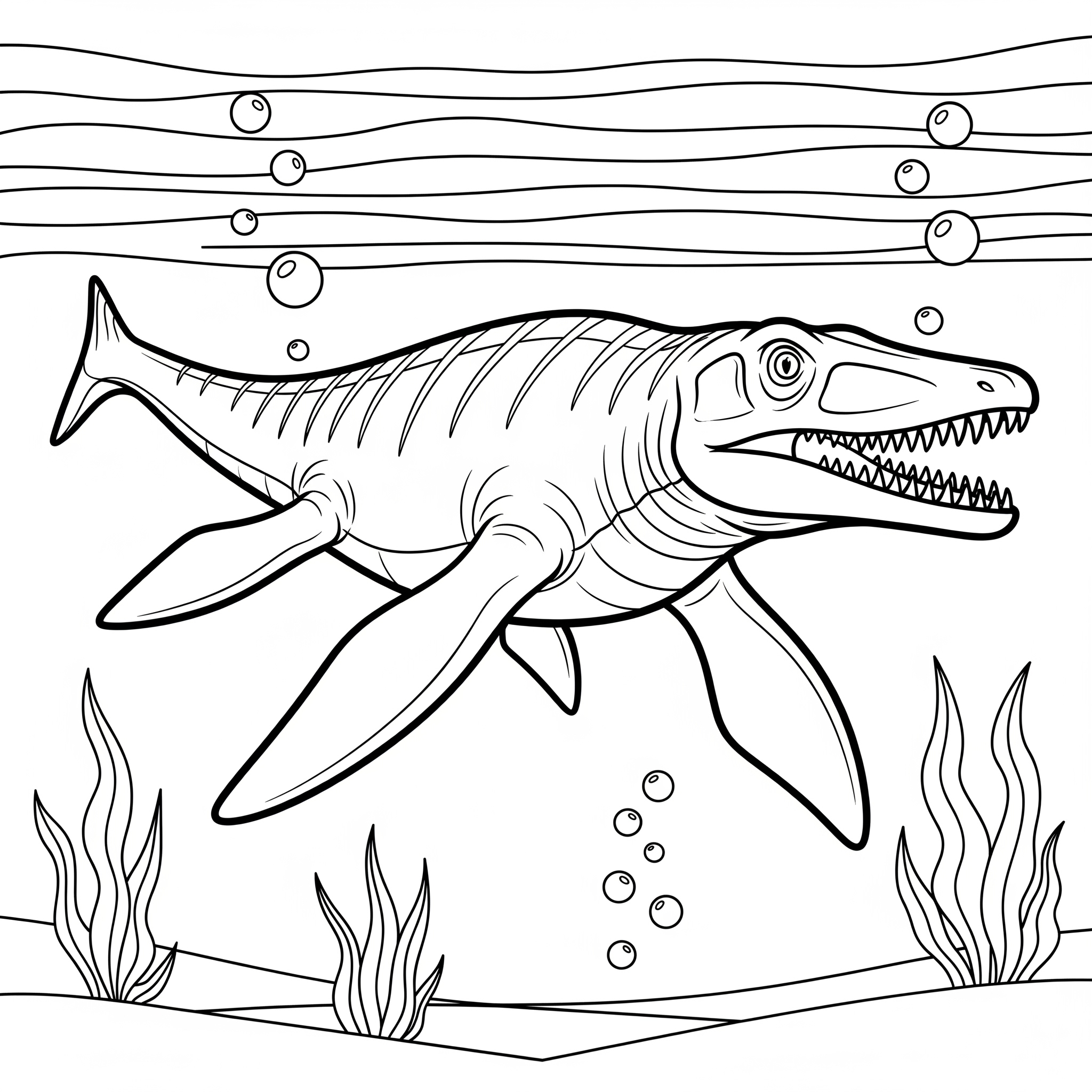 Mosasaurus Coloring Pages 7 Mosasaurus coloring pages for adults pdf