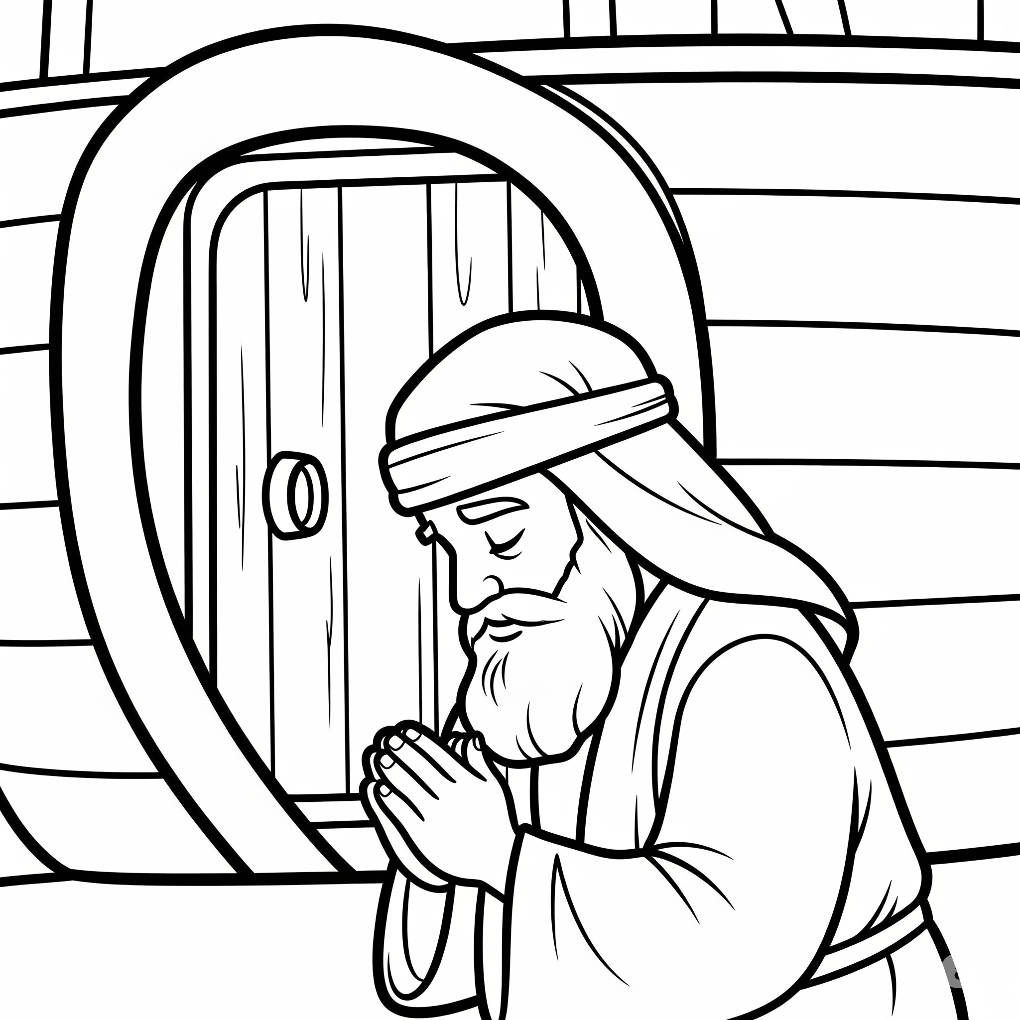 Noah's Ark Coloring Pages 19 free Noah’s Ark coloring pages for adults