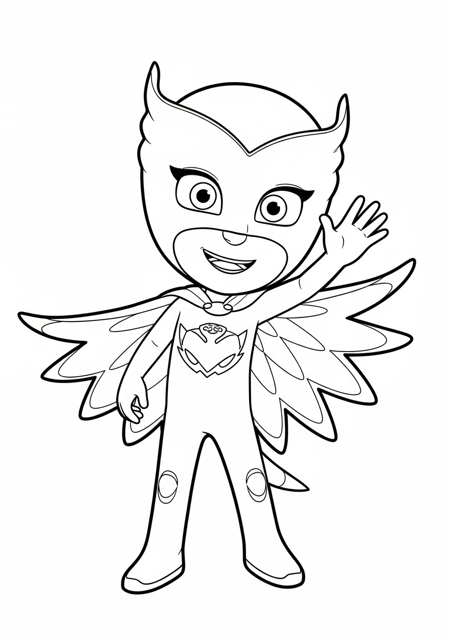 Owlette Coloring Pages 11 Owlette printable coloring pages 1