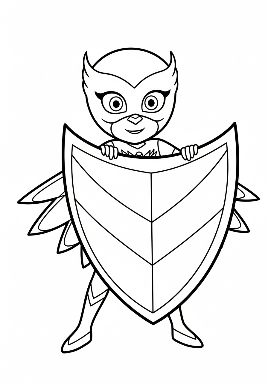 Owlette Coloring Pages 7 Owlette printable coloring pages