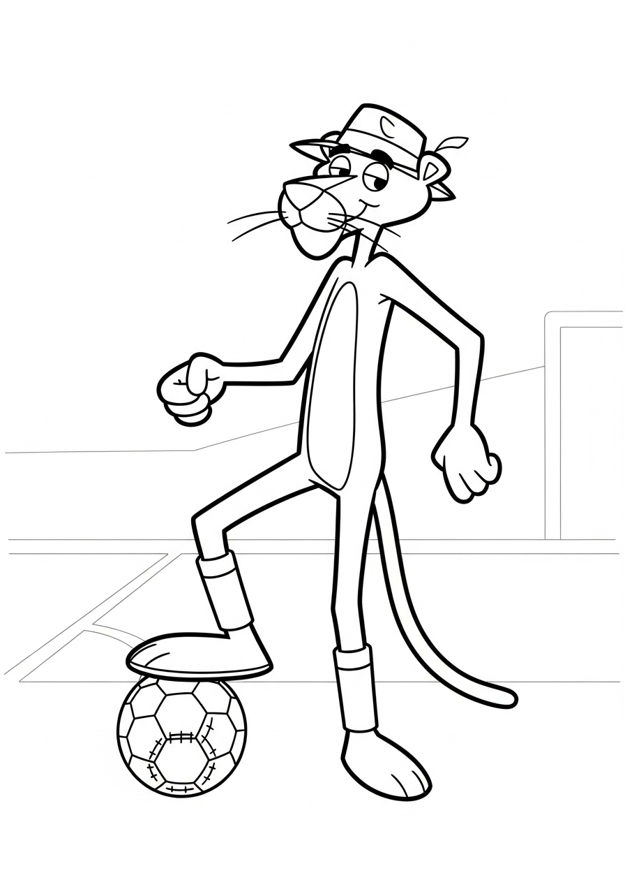 Pink Panther Coloring Pages 18 free printable Pink Panther coloring pages for adults