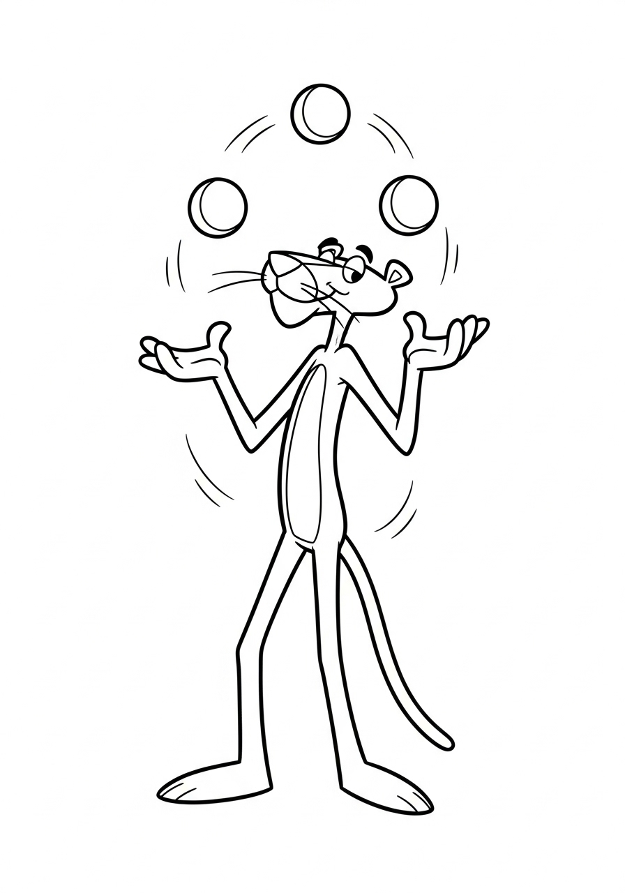 Pink Panther Coloring Pages 19 adult Pink Panther coloring pages