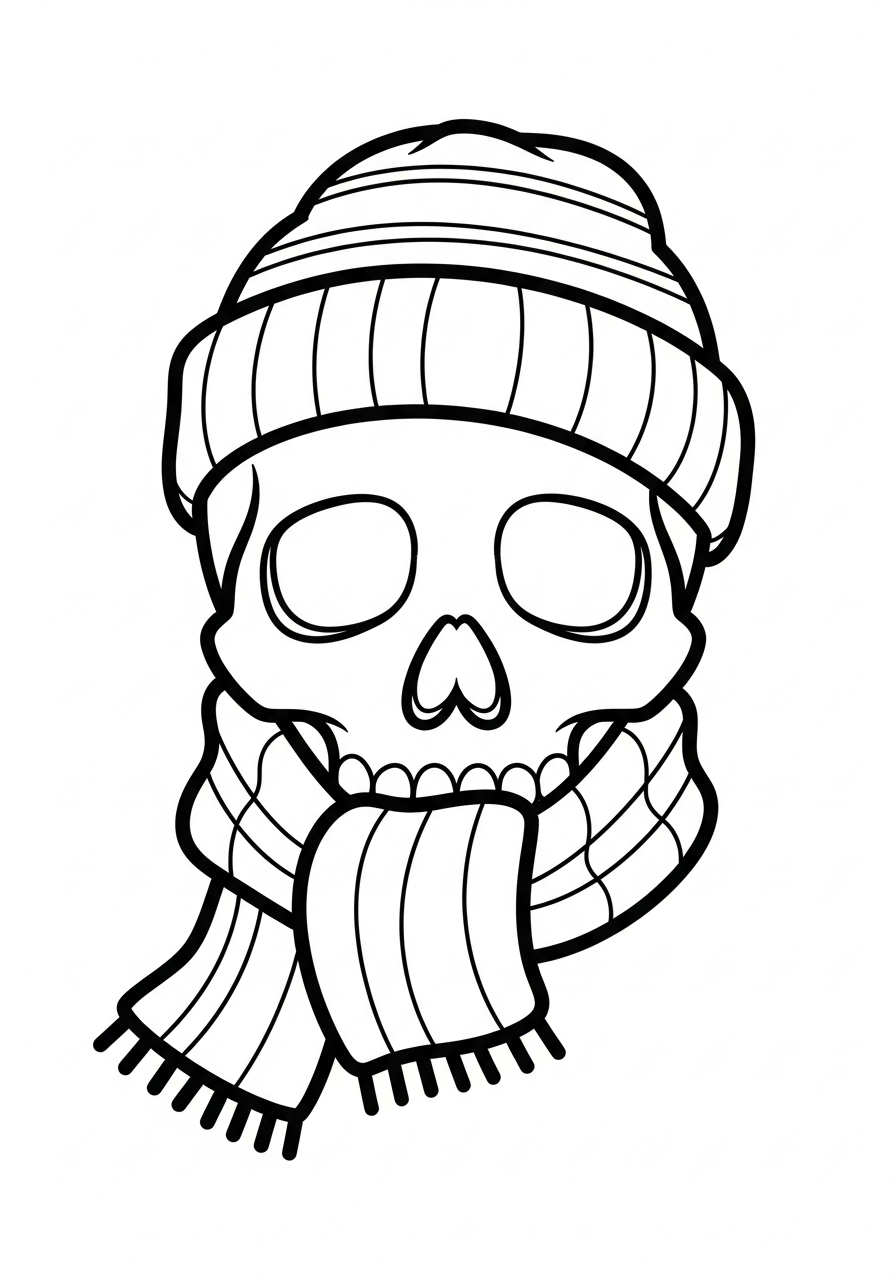 Skull Coloring Pages 11 grinch cute Skull coloring pages 1