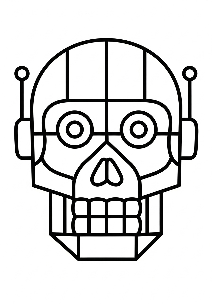 Skull Coloring Pages 13 Skull coloring pages for adults easy