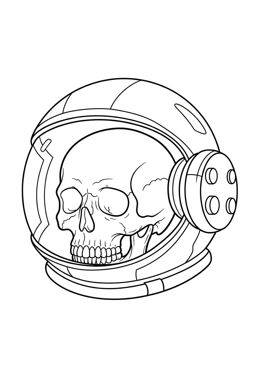Skull Coloring Pages 14 Skull ornament coloring pages