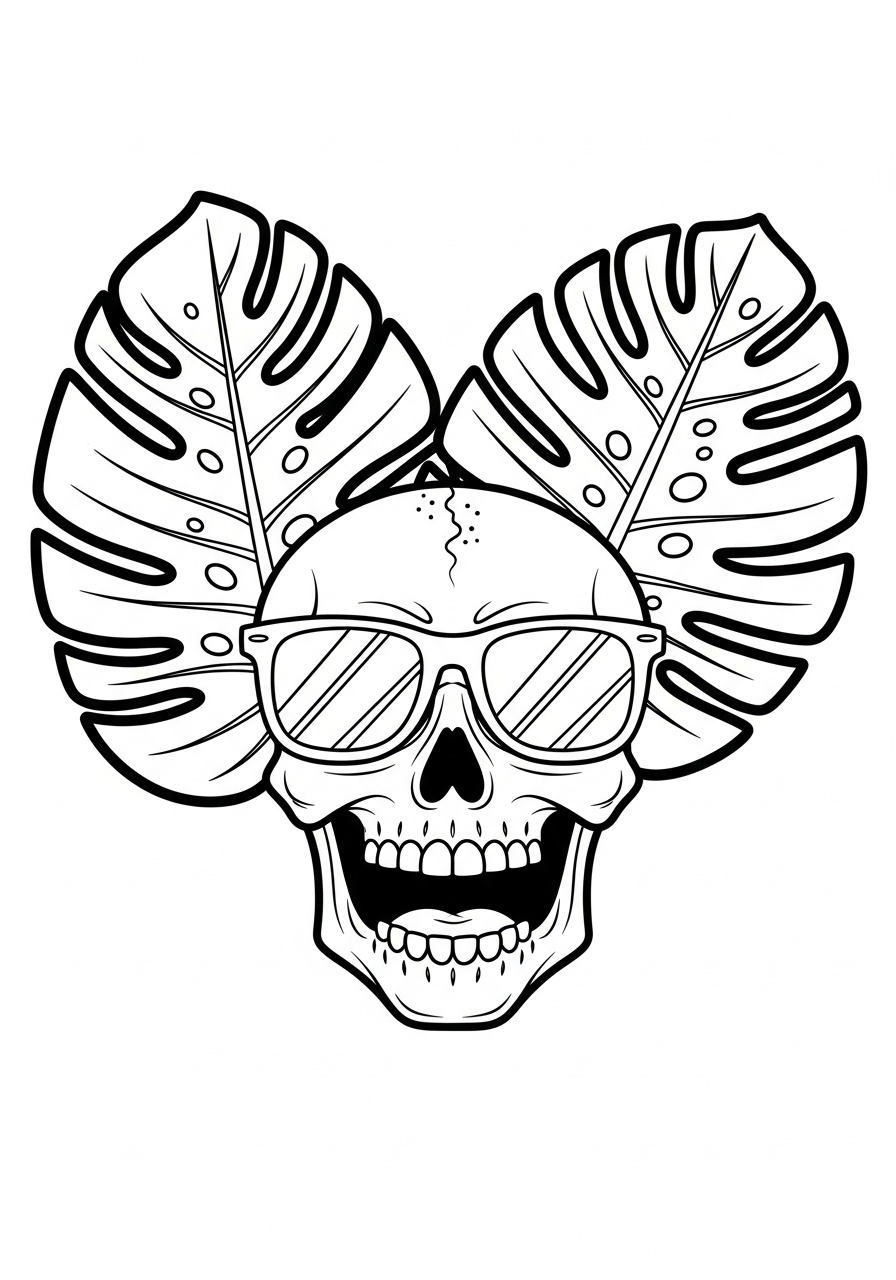 Skull Coloring Pages 19 cute coloring pages Skull