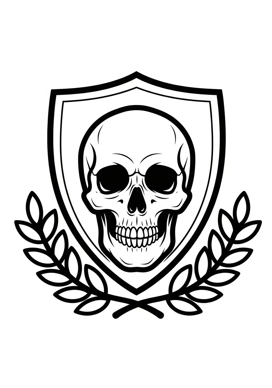 Skull Coloring Pages 21 Skull coloring pages free printable 2