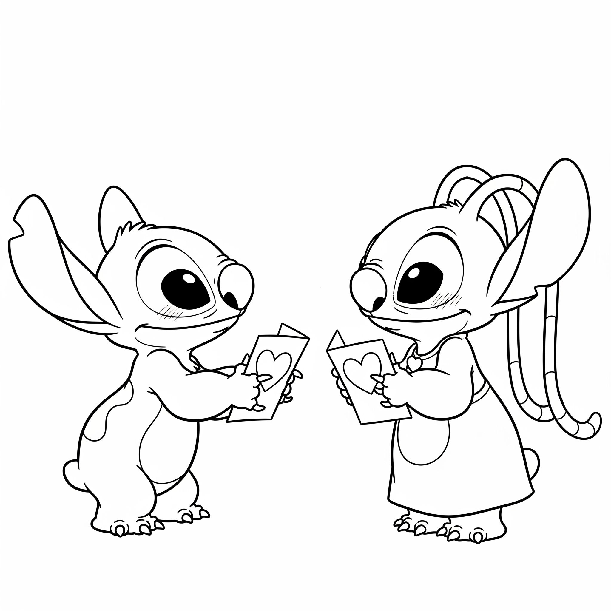 Stitch & Angel Coloring Pages 17 Stitch & Angel coloring pages grinch