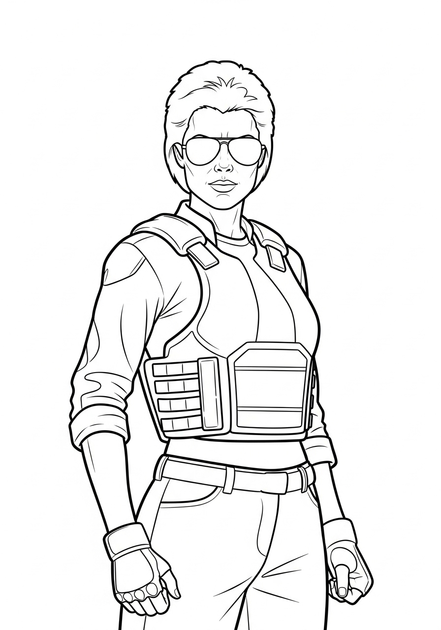 The Terminator Coloring Pages 4 free The Terminator coloring pages pdf