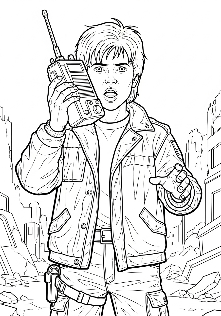 The Terminator Coloring Pages 8 vintage The Terminator coloring pages
