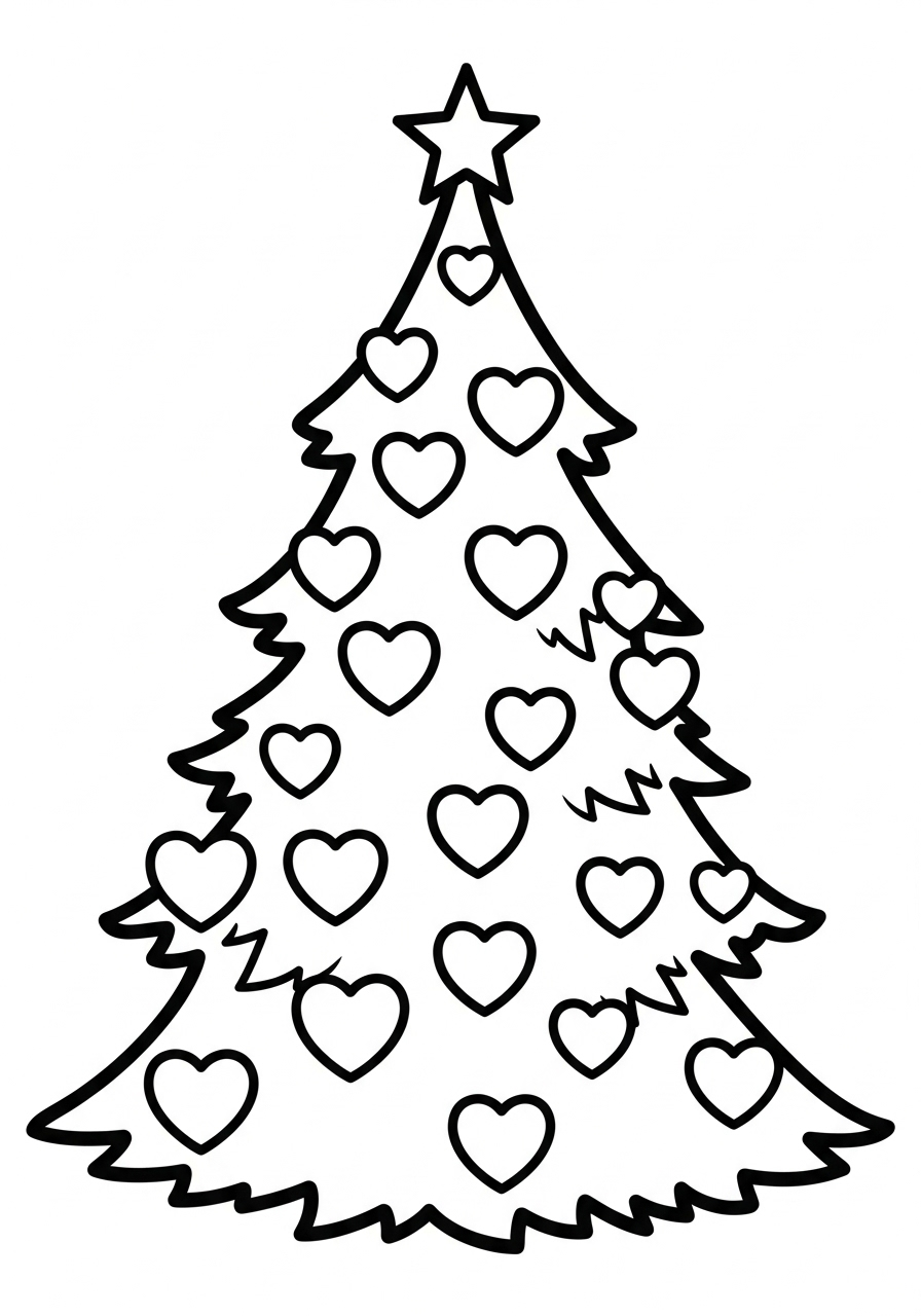 Christmas Tree Coloring Pages 19 Christmas Tree coloring pages free printable