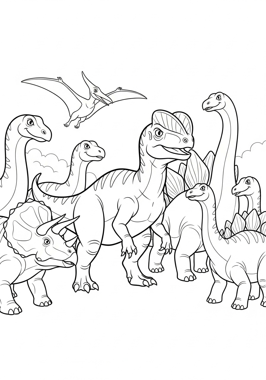 Dilophosaurus Coloring Pages 19 Dilophosaurus coloring pages 2
