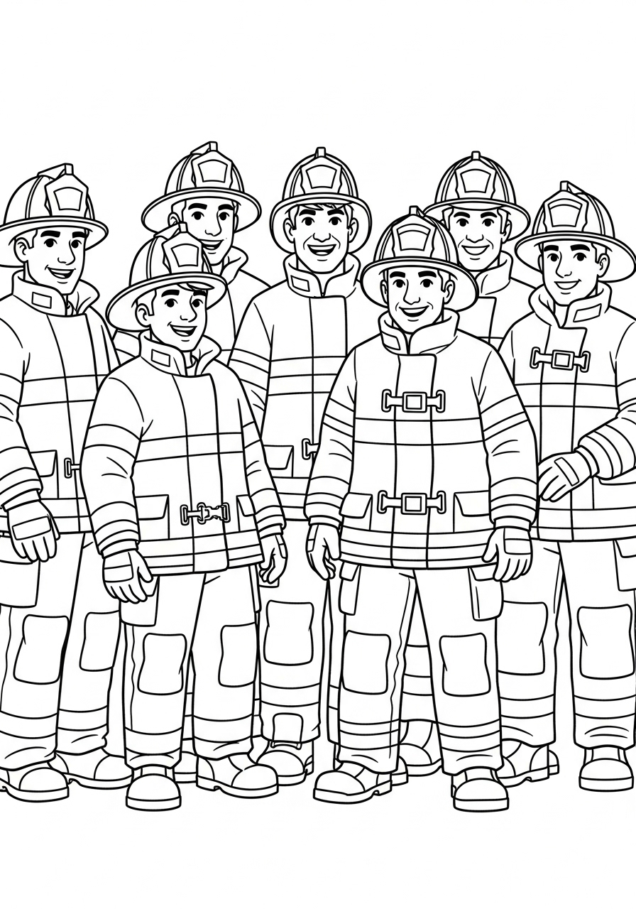 Firefighter Coloring Pages 11 Firefighter free coloring pages