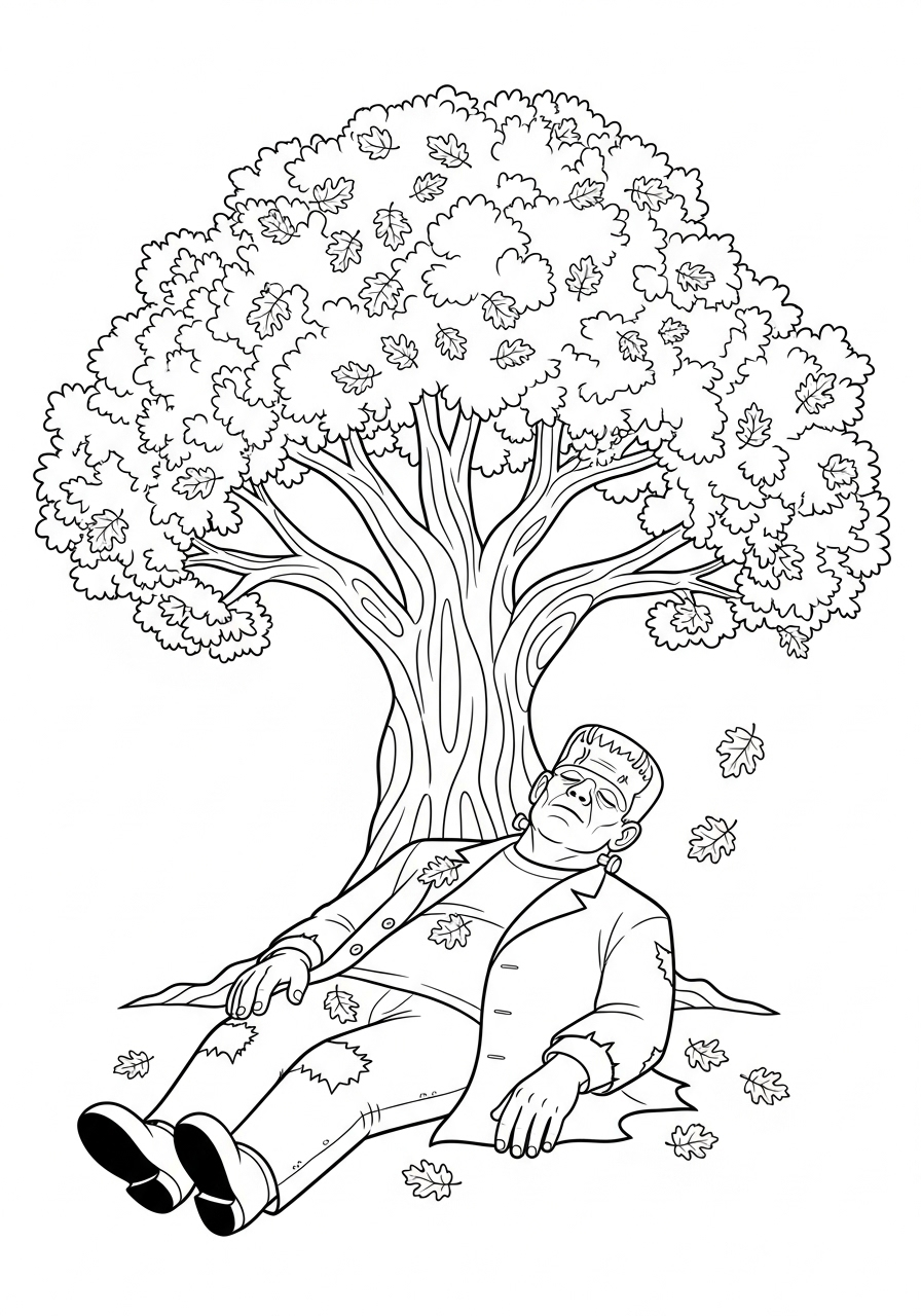 Frankenstein Coloring Pages 17 free Frankenstein printable coloring pages