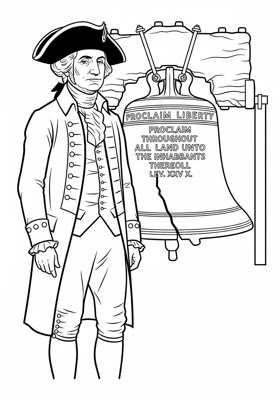 George Washington Coloring Pages 18 George Washington coloring pages to print
