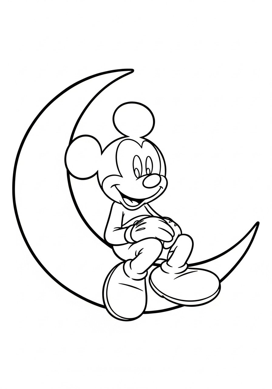 Mickey Mouse Coloring Pages 14 free Mickey Mouse coloring pages for kids