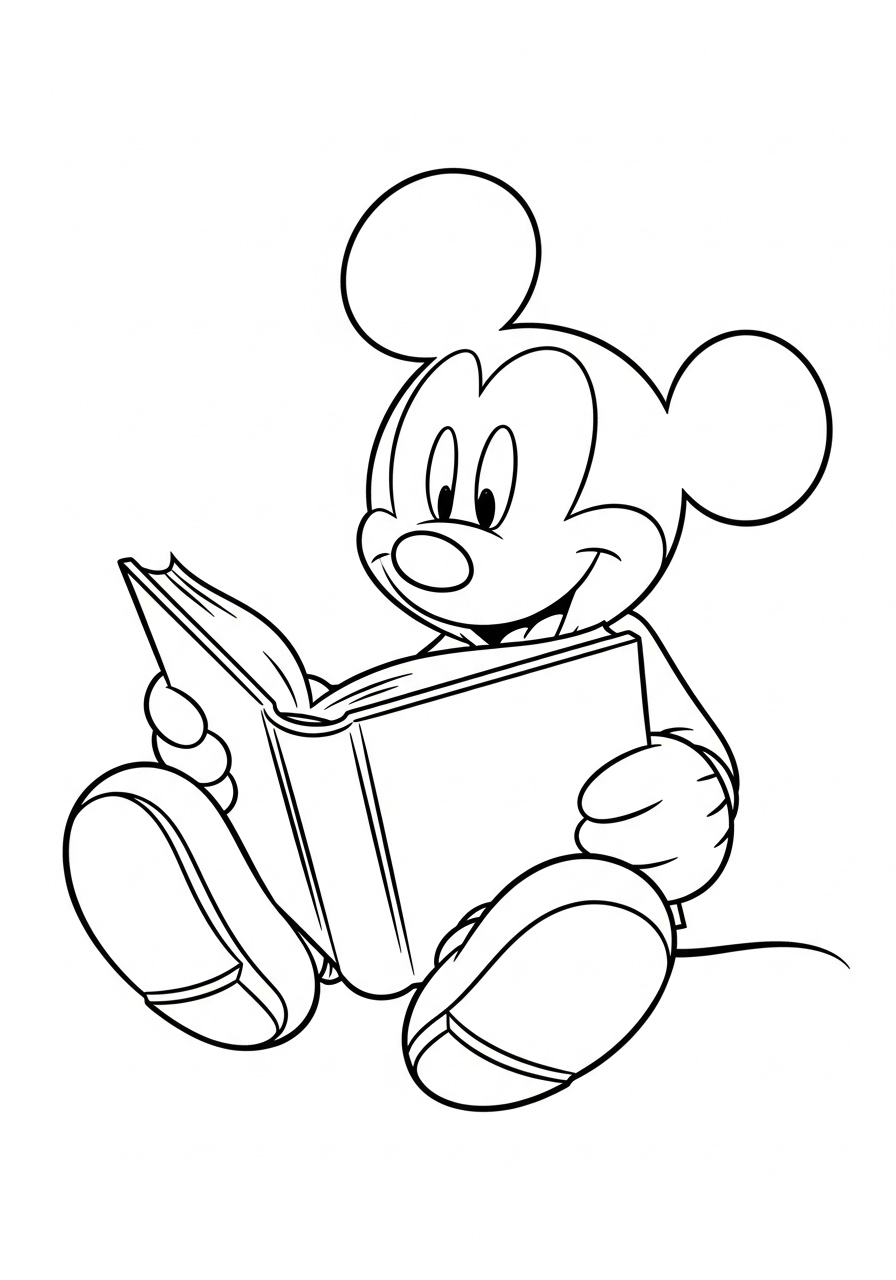 Mickey Mouse Coloring Pages 16 Mickey Mouse coloring pages for adults pdf