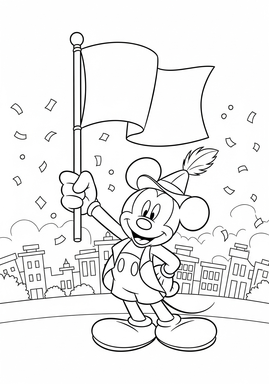 Mickey Mouse Coloring Pages 20 Mickey Mouse coloring pages for kids