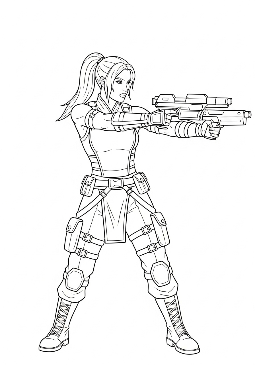 Mortal Kombat printable coloring pages