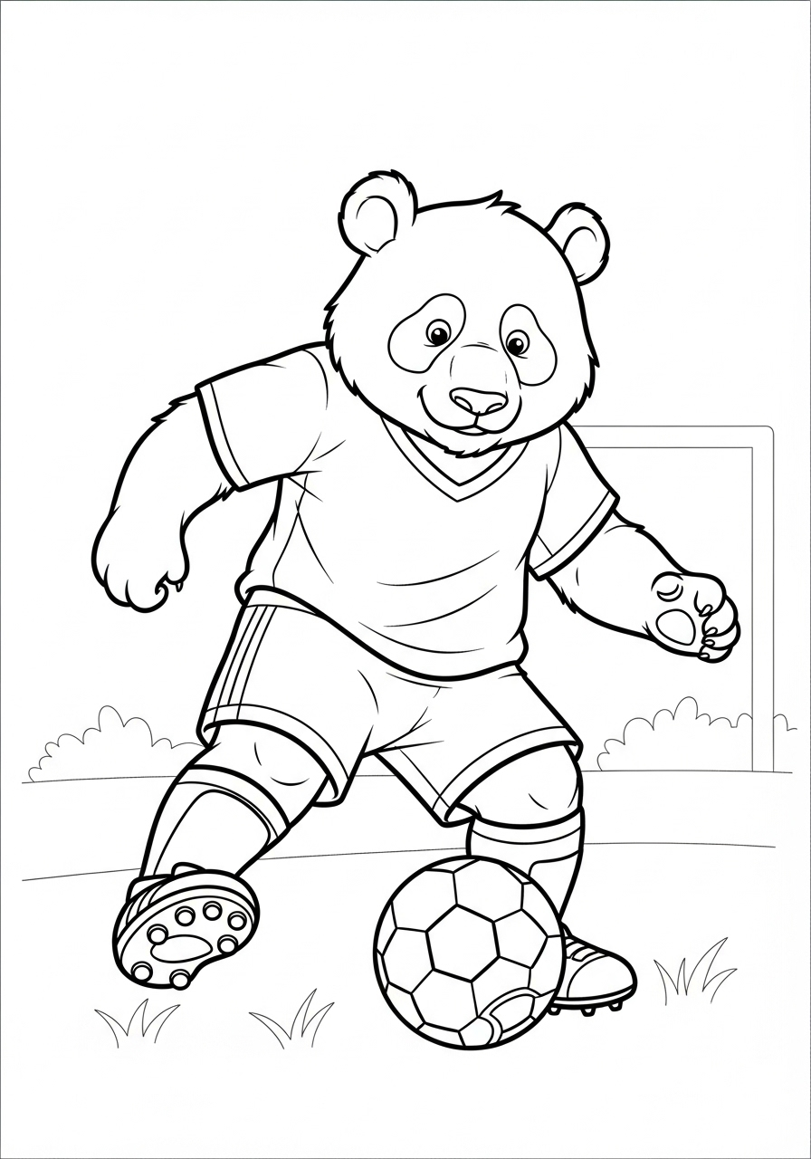Panda Coloring Pages 18 free coloring Panda pages