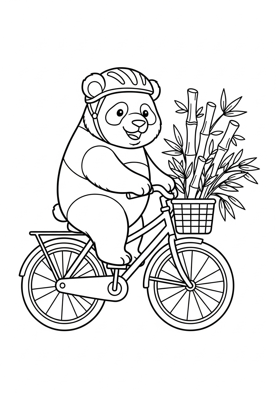 Panda Coloring Pages 19 coloring Panda pages