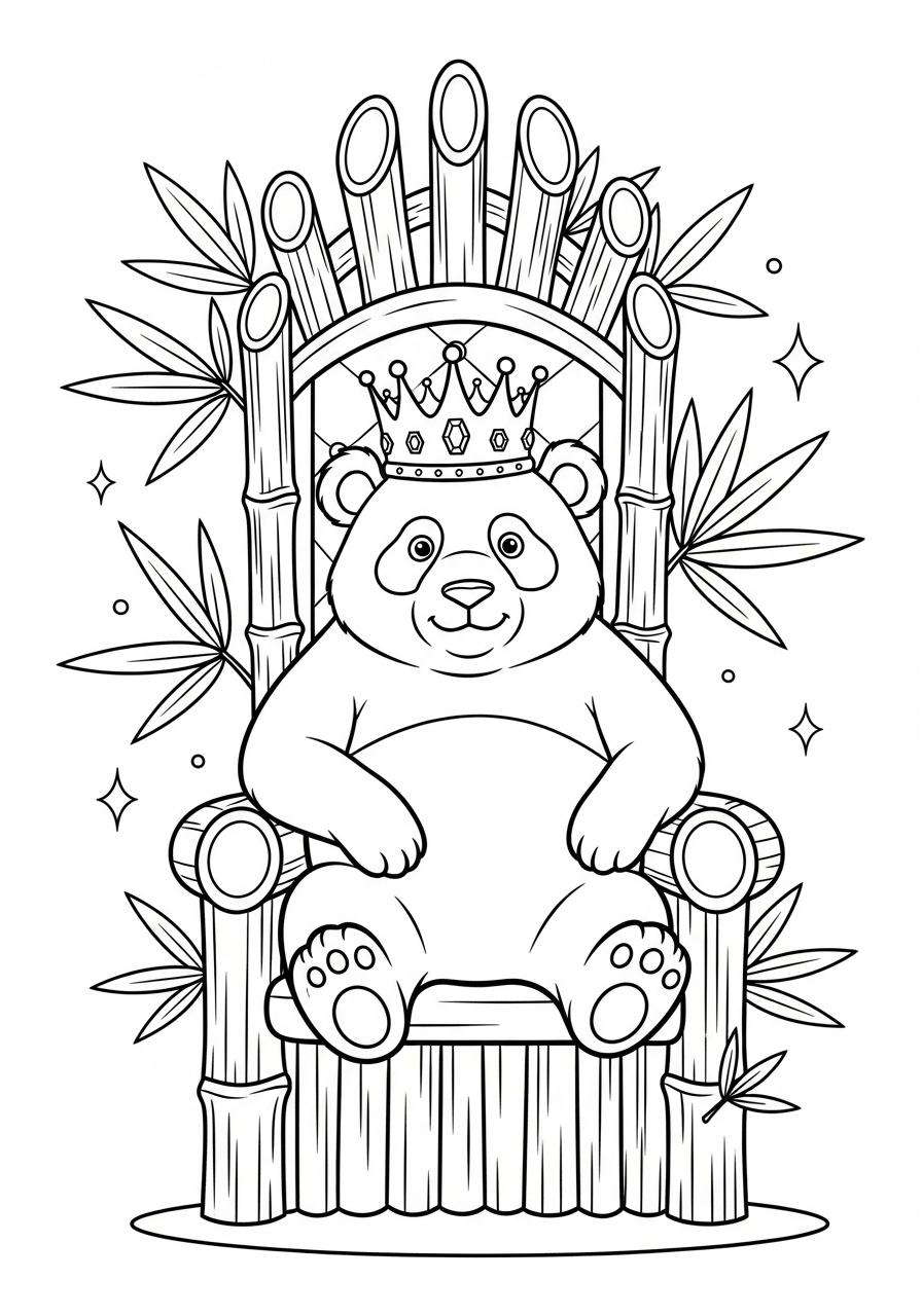 Panda Coloring Pages 22 Panda coloring pages for preschoolers 1