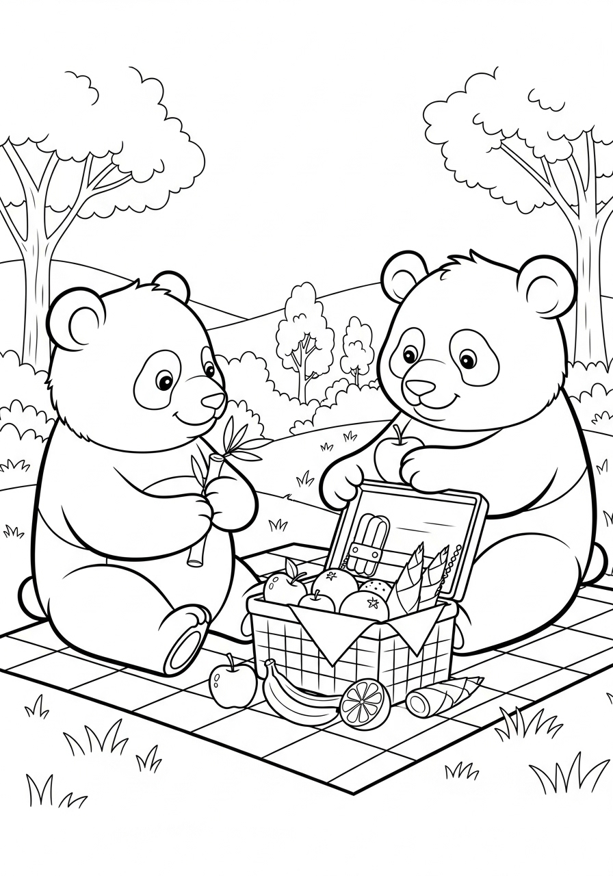 Panda Coloring Pages 8 coloring pages Panda