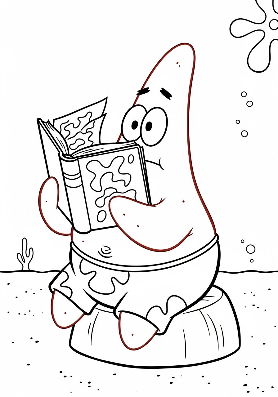 Patrick Star Coloring Pages 15 Patrick Star coloring pages grinch 2