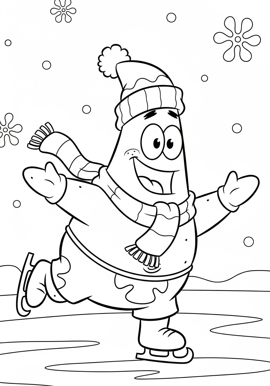 Patrick Star Coloring Pages 18 cute Patrick Star coloring pages 1