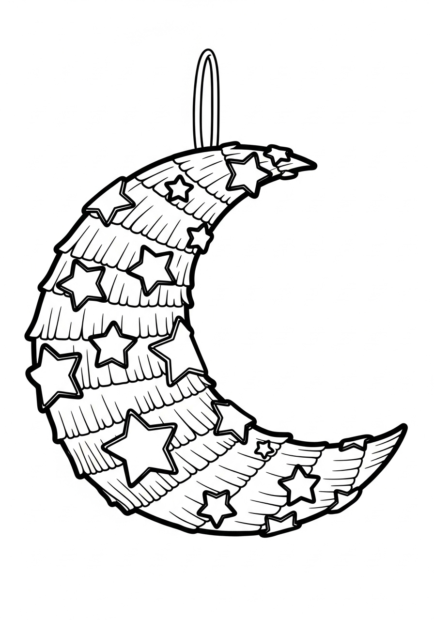 Piñata Coloring Pages 14 Piñata coloring pages for adults easy