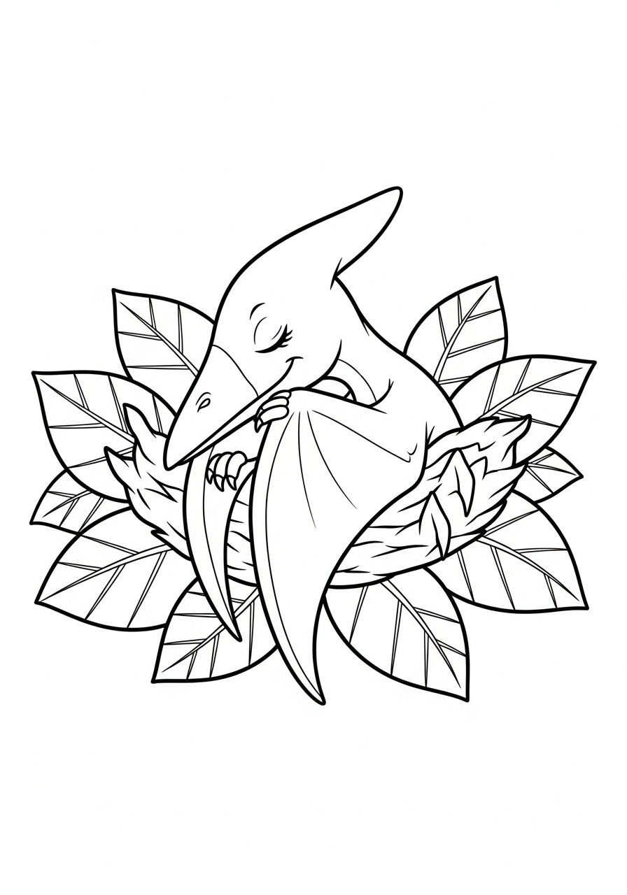 Pterodactyl Coloring Pages 13 free printable Pterodactyl coloring pages