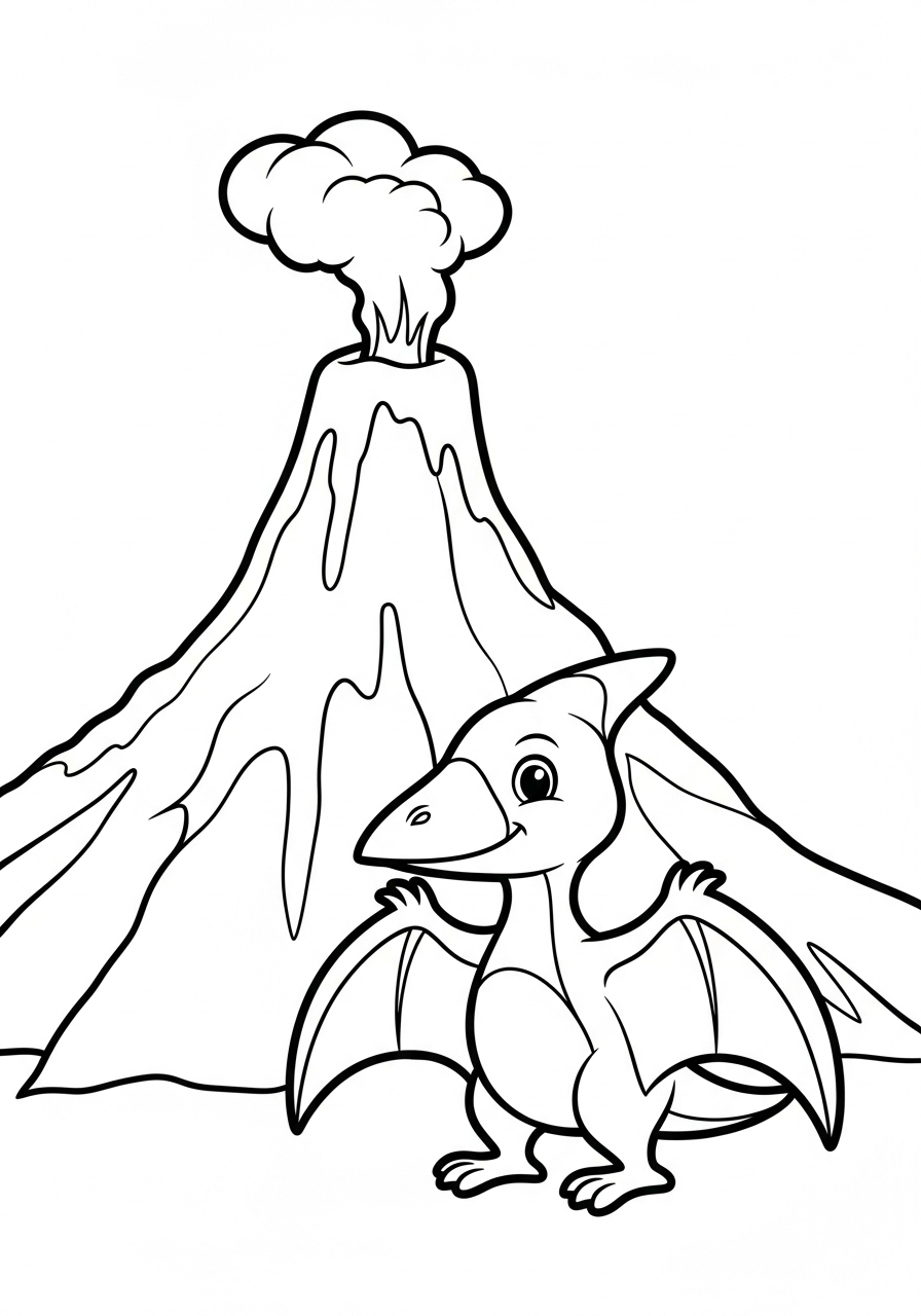 Pterodactyl Coloring Pages 16 Pterodactyl coloring pages for adults