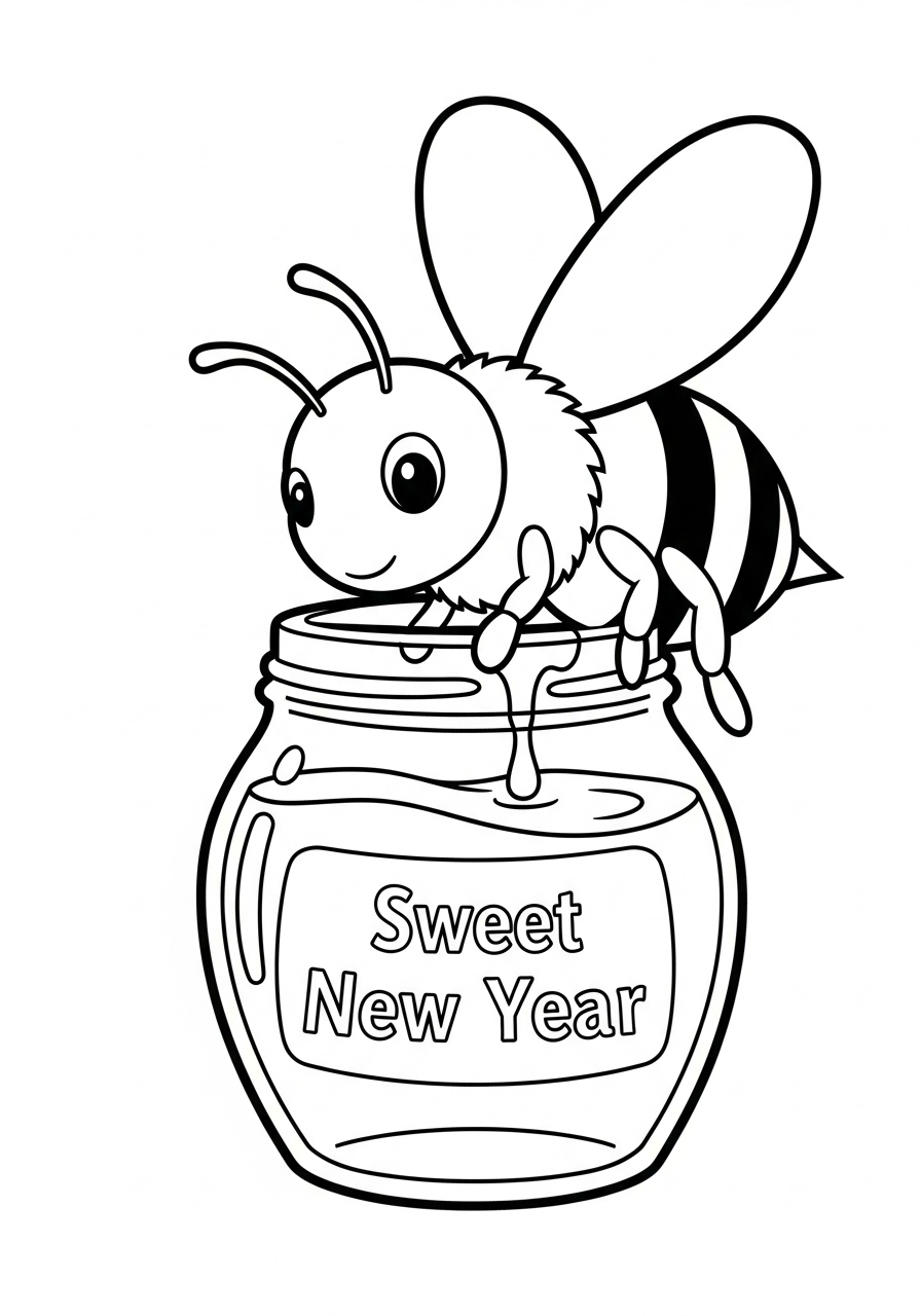 Rosh Hashanah Coloring Pages 11 coloring pages for kids Rosh Hashanah