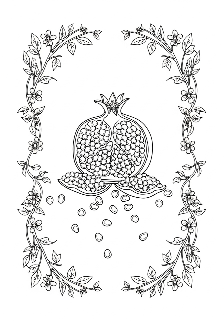 Rosh Hashanah Coloring Pages 9 printable coloring pages Rosh Hashanah