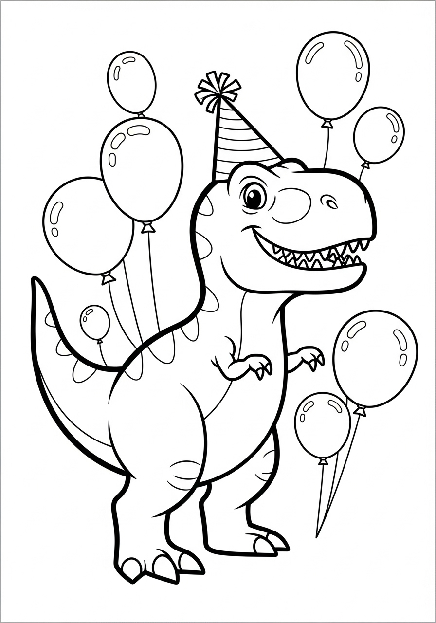 T-Rex Coloring Pages 11 free T Rex tree coloring pages