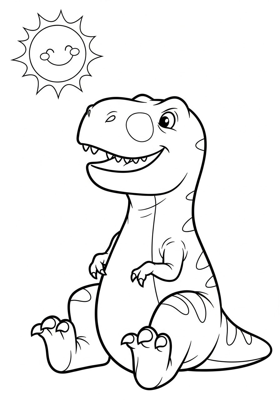 T-Rex Coloring Pages 13 T Rex coloring pages free
