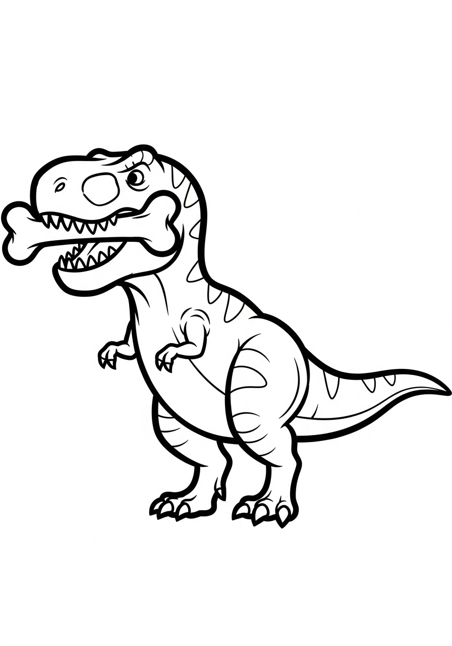 T-Rex Coloring Pages 17 free T Rex coloring pages