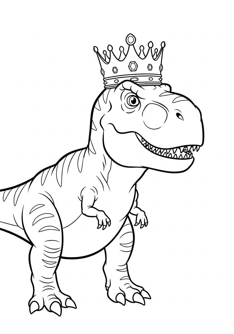 T-Rex Coloring Pages 19 T Rex ornament coloring pages 1