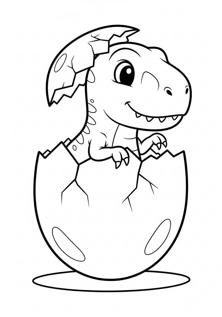 T-Rex Coloring Pages 5 free T Rex coloring pages pdf