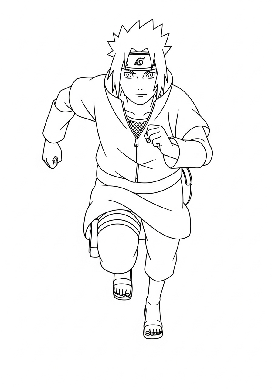 Uchiha Sasuke Coloring Pages 8 free Uchiha Sasuke printable coloring pages